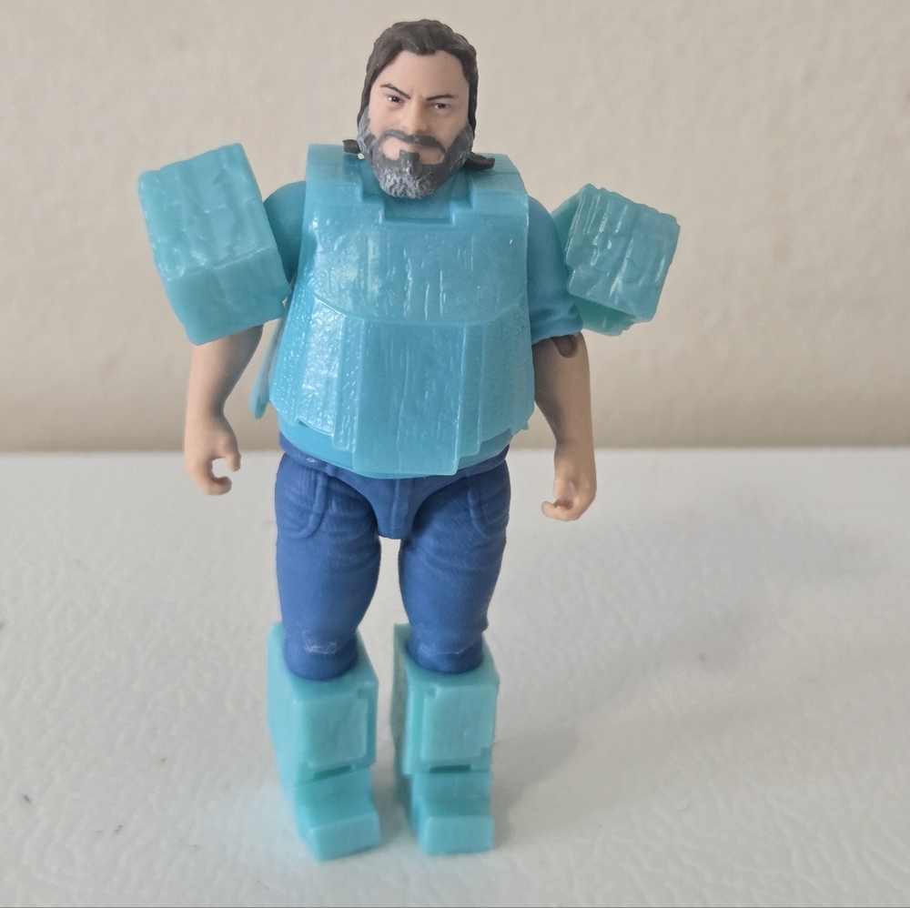 Mattel Minecraft 4-inch "A Minecraft Movie" Steve in Diamond Armor action figure